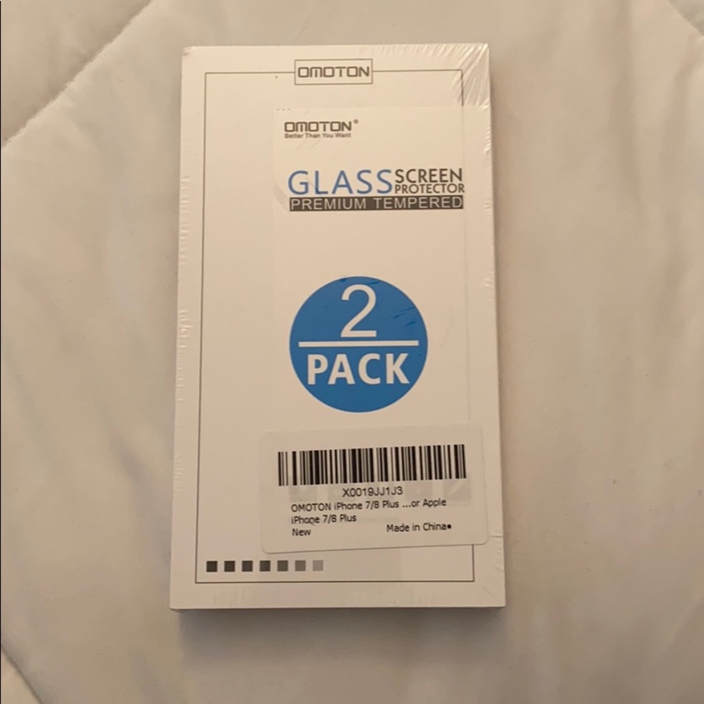 Glass screen protector for iPhone 7plus/8plus